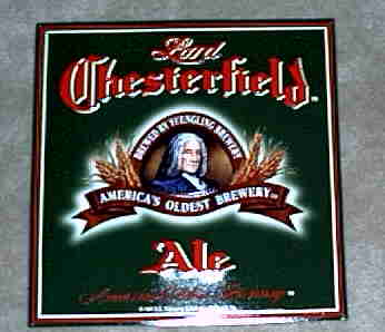 Chesterfield Ale (Newer) Sign