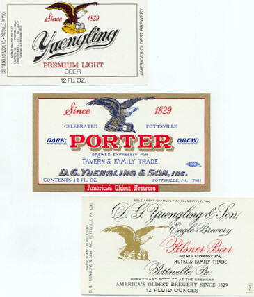 Misc Yuengling labels