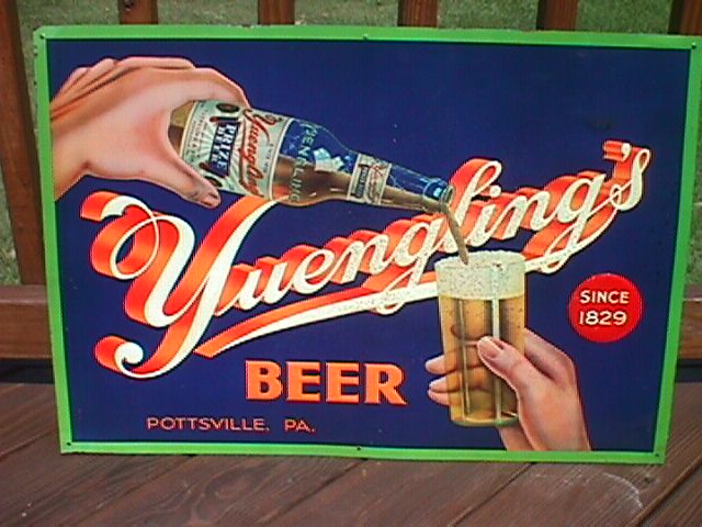 Yuengling Prize Beer Sign