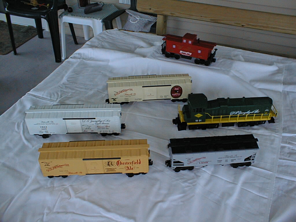The previous set of Yuengling trains